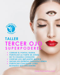 TU SUPER PODERES/TERCER OJO, 13 de Agosto 7:00 PM Hora New York $10