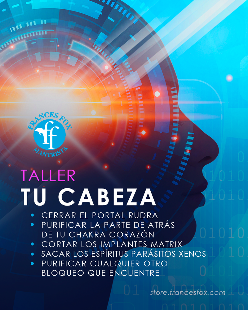 Taller: TU CABEZA 26 de Agosto, 2025  7 PM EST $10