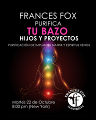 Purifica tu Bazo de implantes Matrix y espíritus Xenos 22 de Octubre 8:00pm