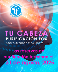 TU CABEZA: PURIFICACION FOX  (Sanacion) 31 de agosto 2025 $10